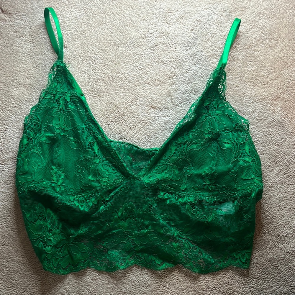 Green Bralette/Crop